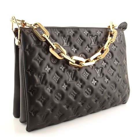 louis vuitton coussin bag black.